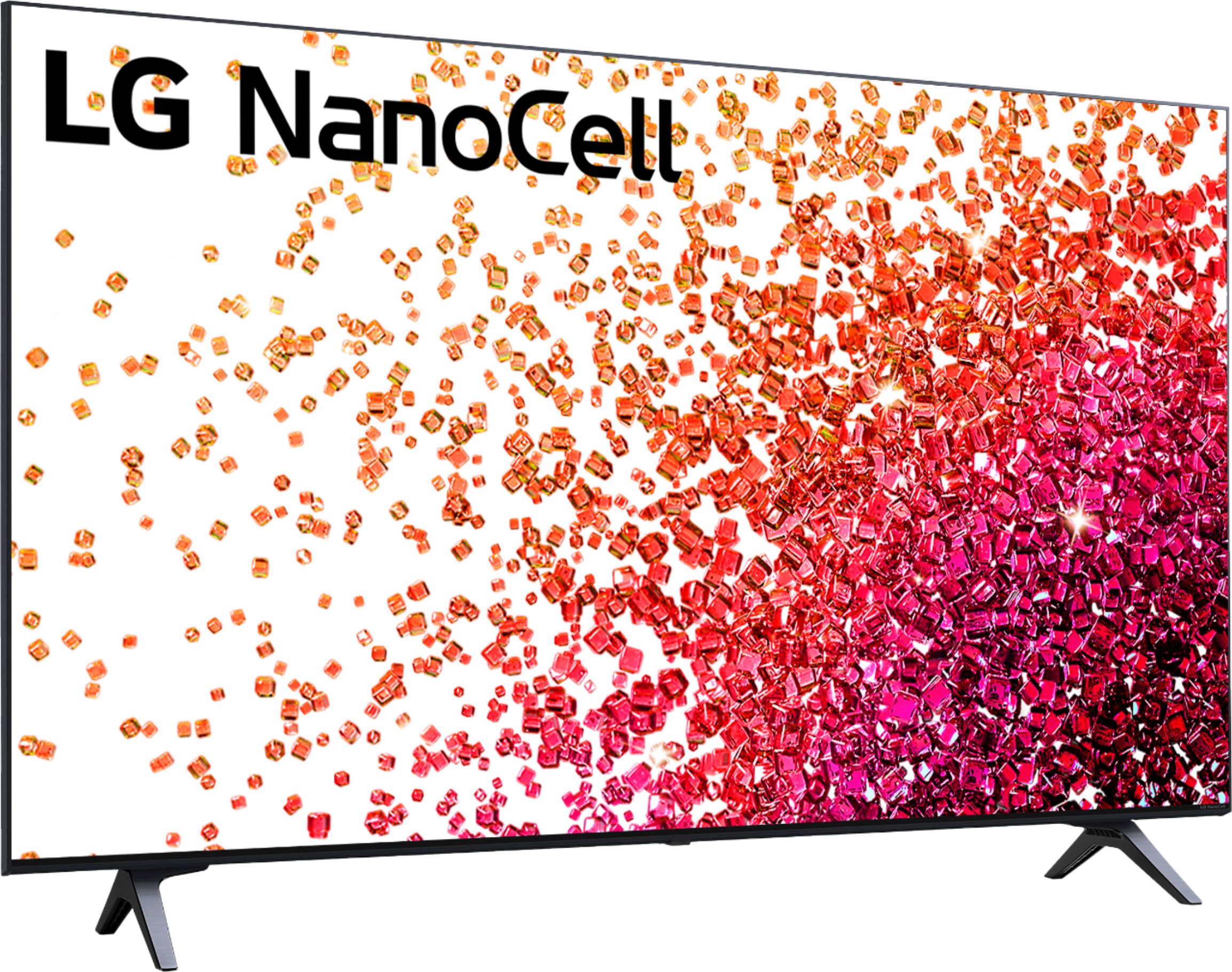  LG NanoCell 80 Series 50” Alexa Built-in 4k Smart TV (3840 x  2160), Refresh Rate 60Hz, AI-Powered 4K Ultra HD (50NANO80UPA, 2021)