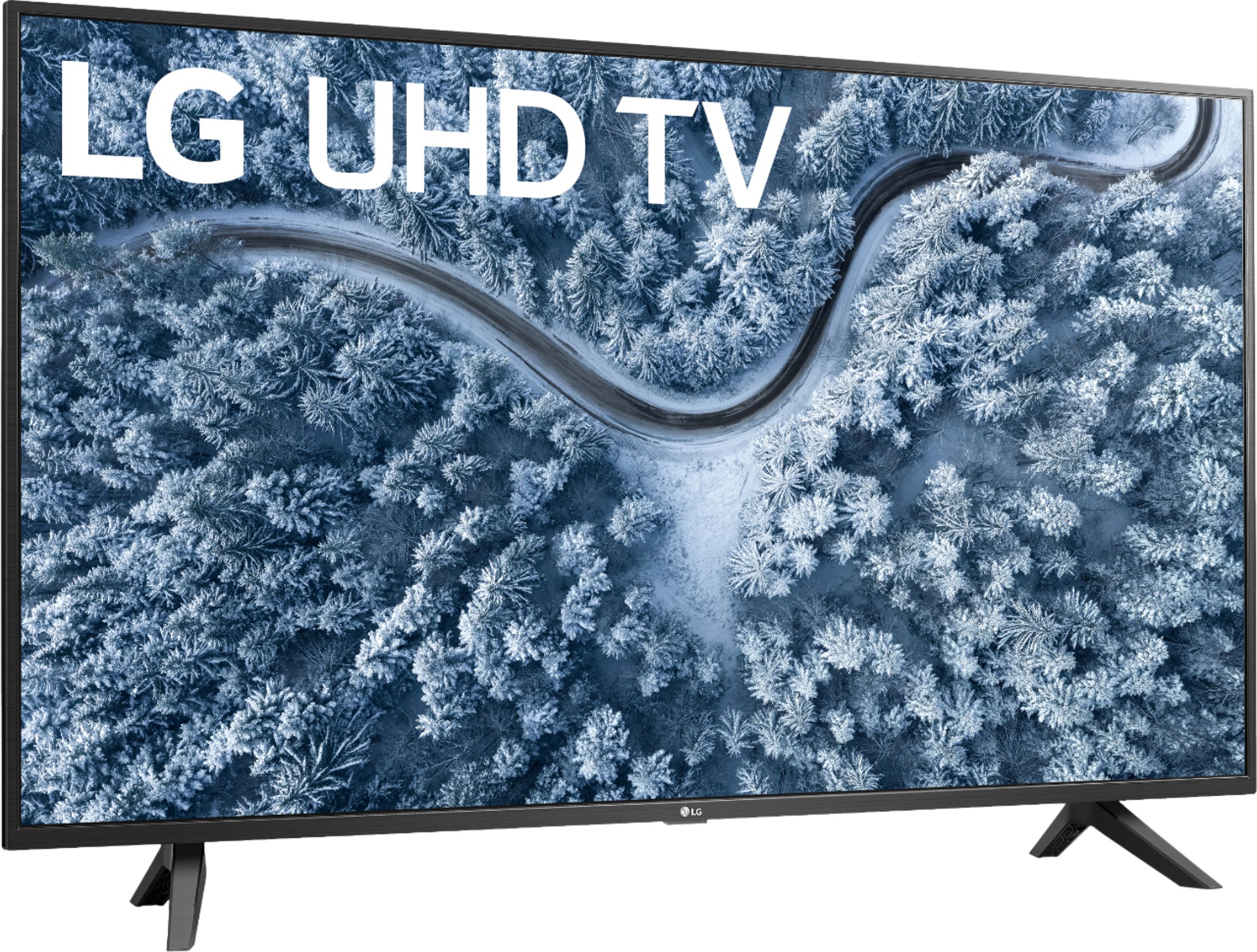 Angle View: LG - 43” Class UP7000 Series LED 4K UHD Smart webOS TV