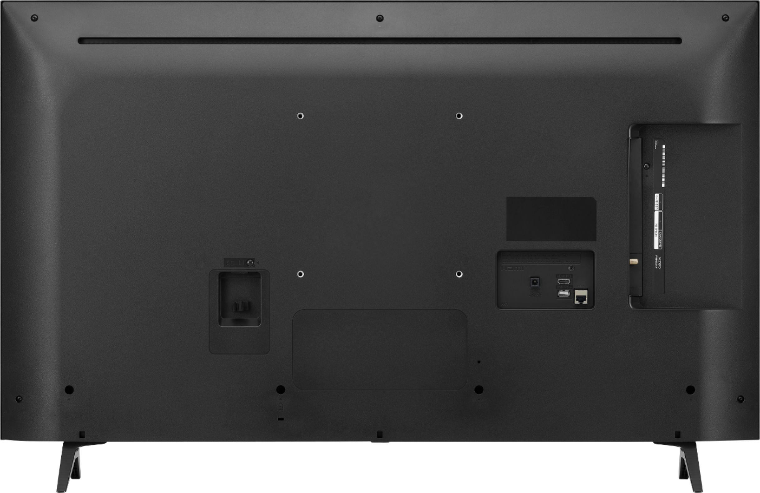 Back View: LG - 43” Class UP8000 Series LED 4K UHD Smart webOS TV