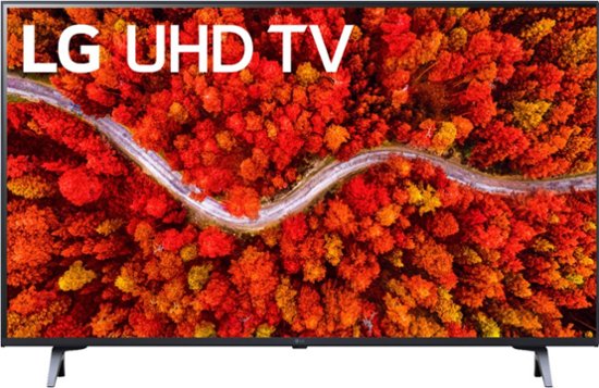 Front Zoom. LG - 43” Class UP8000 Series LED 4K UHD Smart webOS TV.