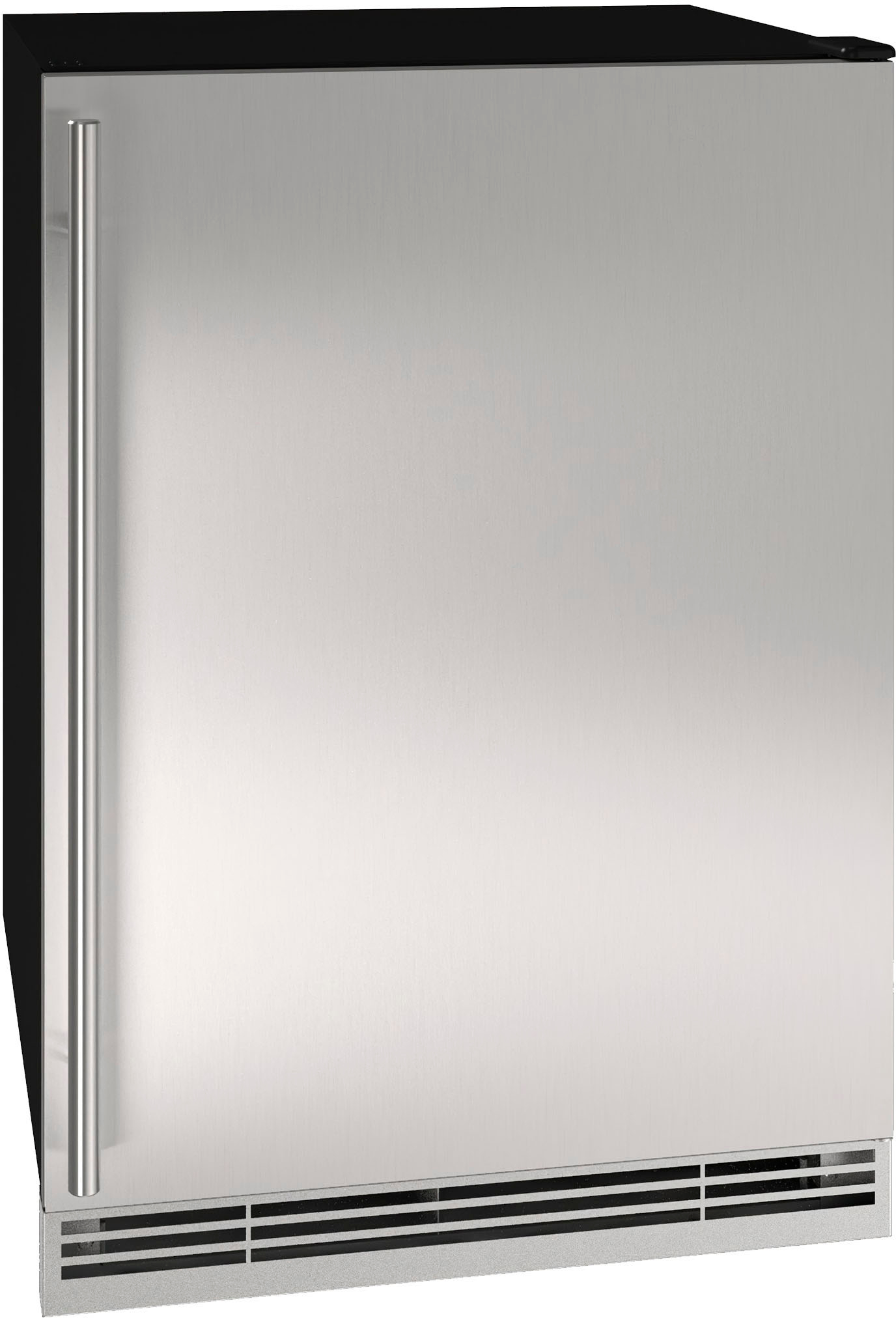 Angle View: U-Line - 1 Class 24" 4.8 Cu. Ft. Convertible Freezer - Stainless steel