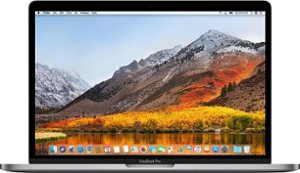 Apple MacBook Pro 15" Certified Refurbished - Intel Core i7 2.8GHz - Touch Bar - 16 GB Memory - 256GB SSD (2017) - Space Gray - Front_Zoom