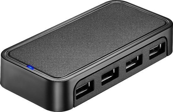 Best Buy essentials 4 Port USB 2.0 Hub Black BE PH2A4AP Best Buy