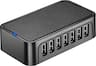 Best Buy essentials™ - 7-Port USB 2.0 Hub - Black