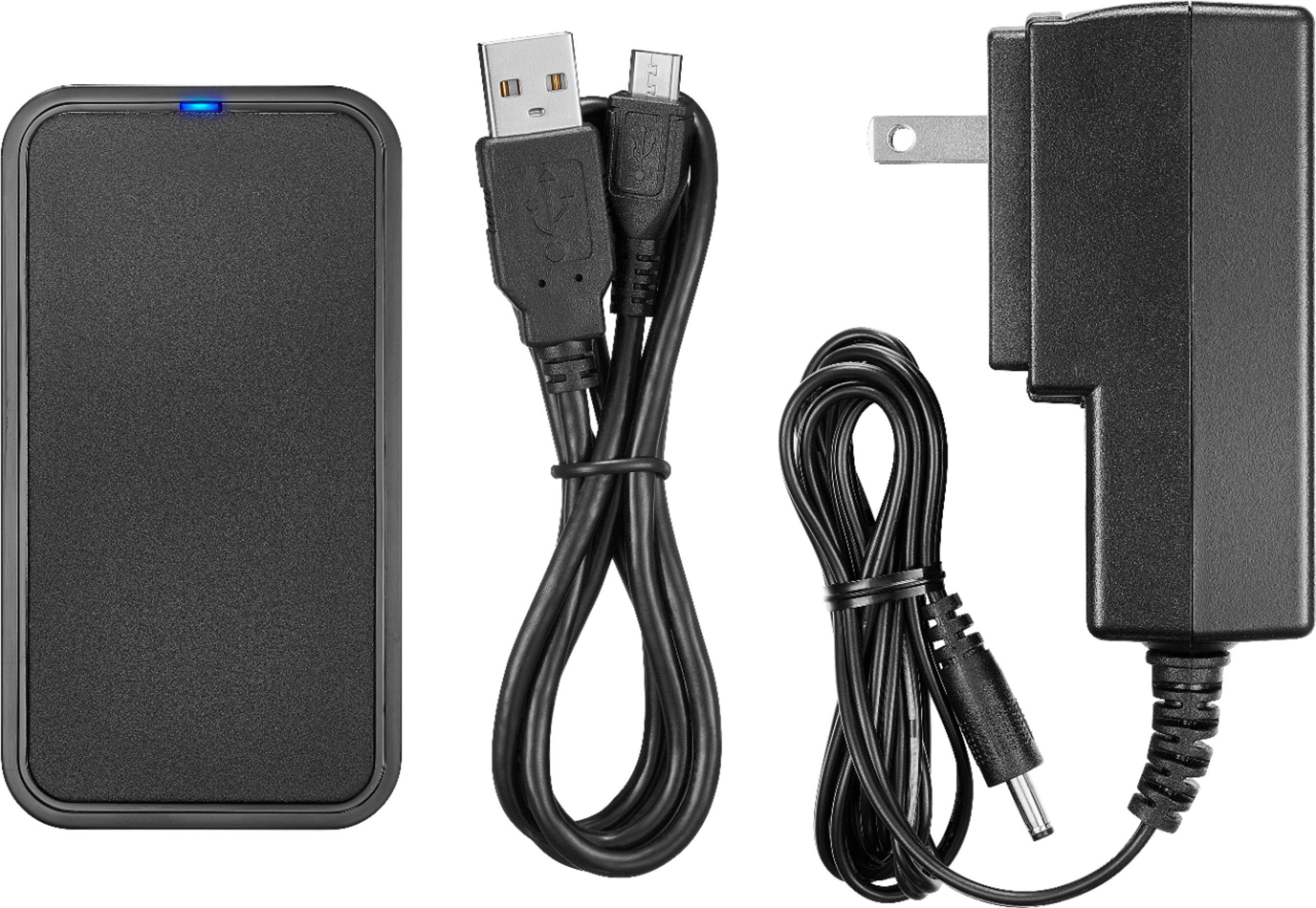 Alt View 14. Best Buy essentials™ - 7-Port USB 2.0 Hub - Black.