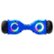 Alt View Zoom 14. SWAGTRON - swagBOARD Warrior T580 Hoverboard with 30 Music-Synced Ground FX Lighting & 6.5-Inch Infinity LED Wheels - Blue.