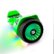 Alt View Zoom 11. Swagtron - swagBOARD Warrior T580 Hoverboard with 30 Music-Synced Ground FX Lighting & 6.5-Inch Infinity LED Wheels - Green.