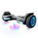 Alt View Zoom 13. Swagtron - swagBOARD Warrior T580 Hoverboard with 30 Music-Synced Ground FX Lighting & 6.5-Inch Infinity LED Wheels - Black.