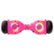Alt View Zoom 14. Swagtron - swagBOARD Warrior T580 Hoverboard with 30 Music-Synced Ground FX Lighting & 6.5-Inch Infinity LED Wheels - Pink.