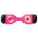 Alt View 14. Swagtron - swagBOARD Warrior T580 Hoverboard with 30 Music-Synced Ground FX Lighting & 6.5-Inch Infinity LED Wheels - Pink.
