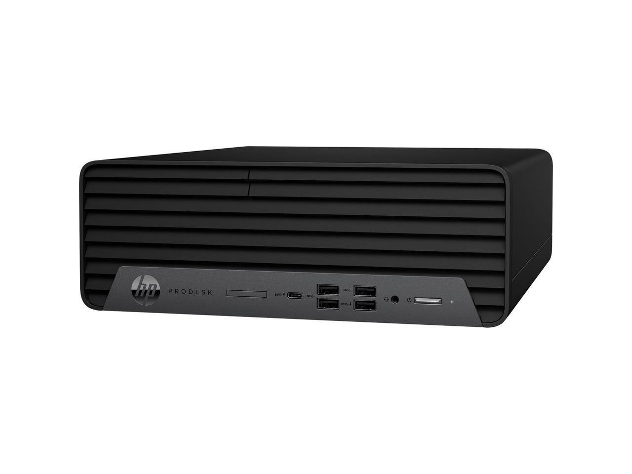 Alt View 2. HP - HP ProDesk 600 G6 SFF Desktop Intel Core i7-10700 2.9GHz 32GB Memory 1TB NVMe Windows 11 Pro 64-bit - Black.