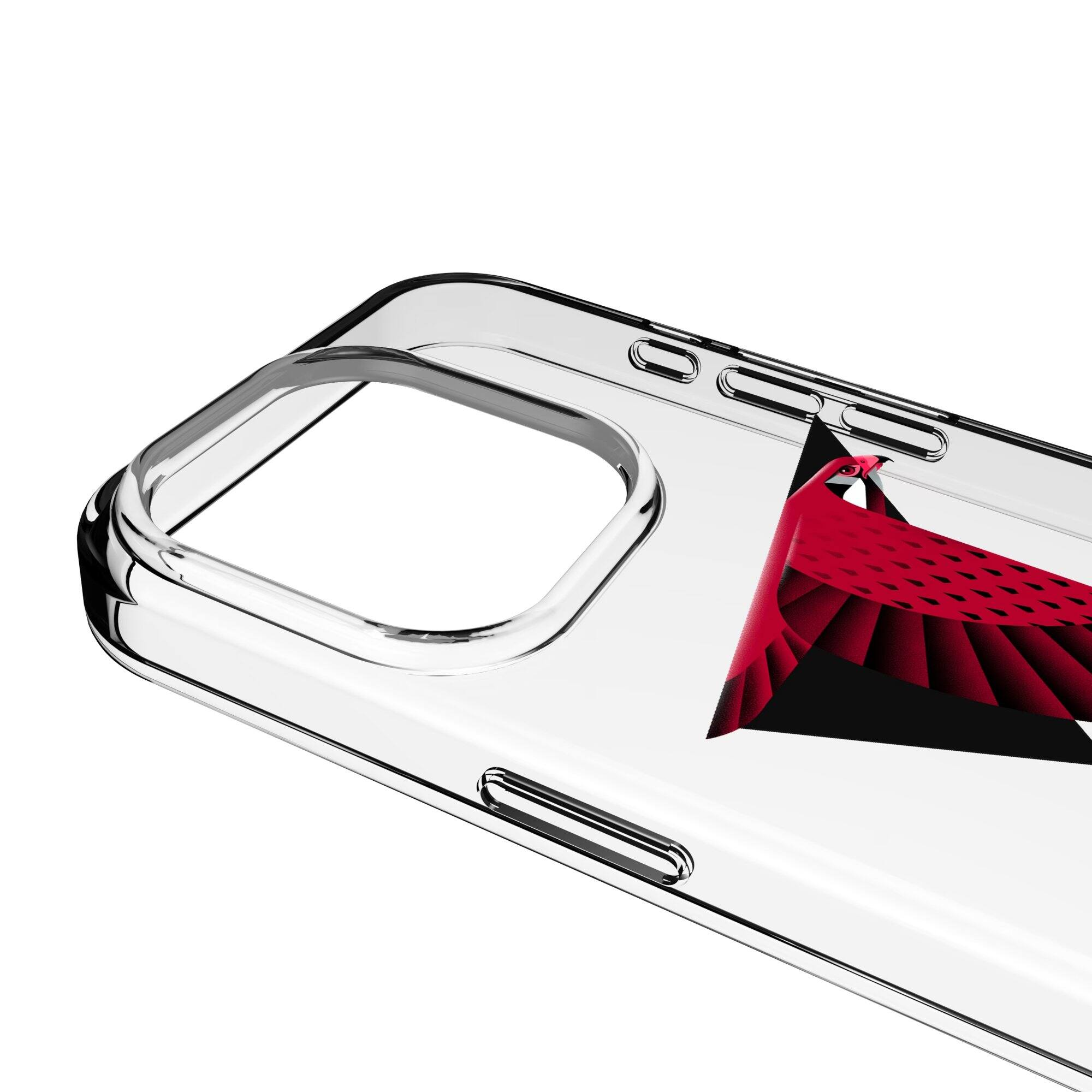 Alt View 2. Keyscaper - Atlanta Falcons iPhone Clear Case - 16 - Multicolor.