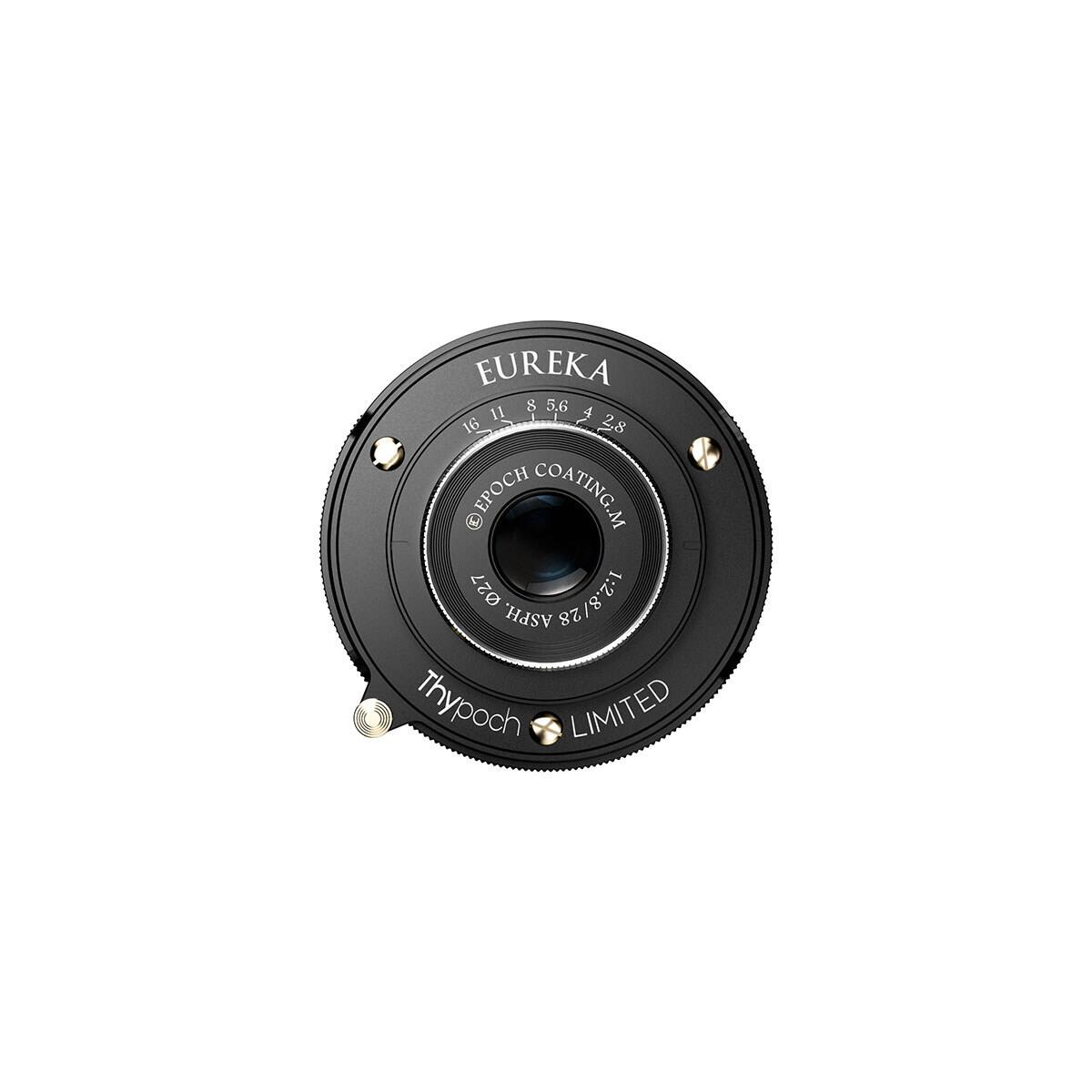 EUREKA 8 5.6 11228 11 4 16 2,8 EPOCH COATING.M M. 27 1:2.8/28 /8 1:2.8 ASPH. 28 Thypoch LIMITED