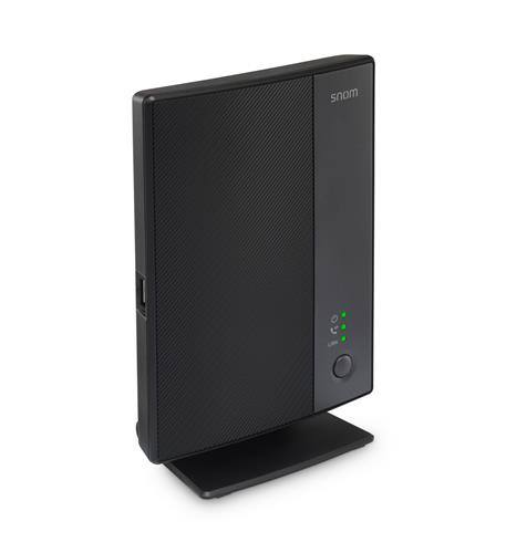 Front. AT&T - M500 DECT Base Station - Black.