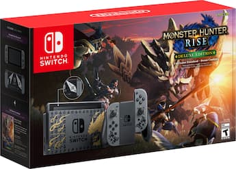 Switch MONSTER HUNTER RISE Deluxe Edition System HADSKGALG - Best Buy Switch MONSTER HUNTER RISE Deluxe Edition System HADSKGALG - Best Buy