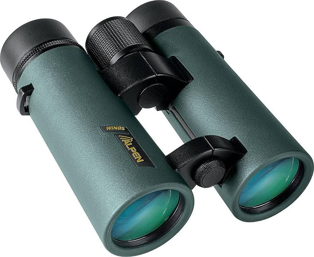 Alpen Optics - Wings 8x42 Binoculars - Green - Angle_Zoom