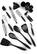 Alt View 25. Cuisinart - 21-Piece Tool Utensil Set - Black.