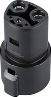 Lectron - J1772 to Tesla EV Adapter Charger for Tesla Electric Vehicle - Black - Front_Zoom