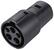 Alt View 12. Lectron - J1772 to Tesla EV Adapter Charger for Tesla Electric Vehicle - Black.