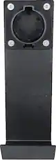 Front. Lectron - Electric Vehicle Charger Holder - Black.