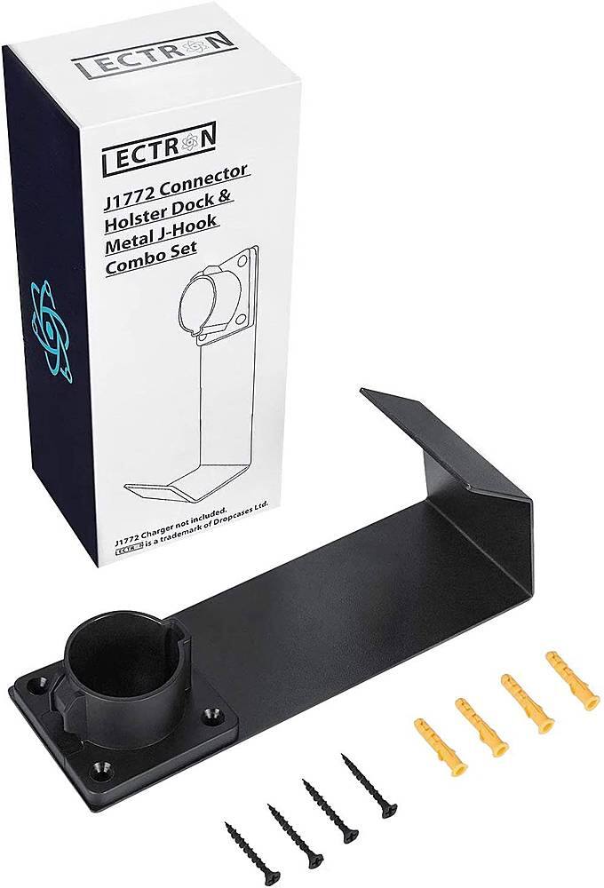 Alt View 13. Lectron - Electric Vehicle Charger Holder - Black.