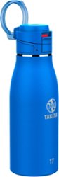 Takeya - Traveler 17oz FlipLock Bottle - Cobalt - Angle_Zoom