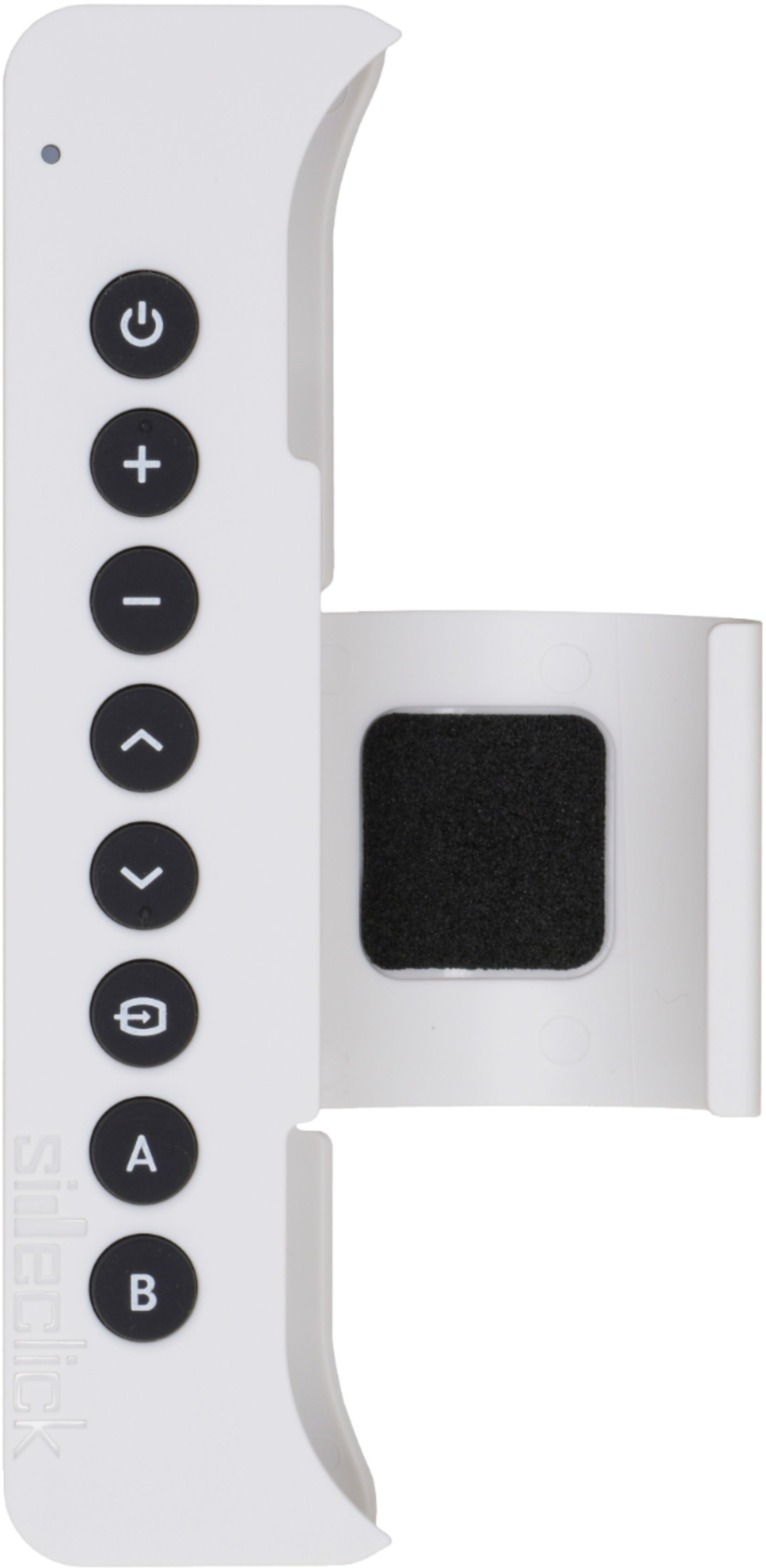 Angle View: Sideclick - Universal Remote Attachment for Chromecast with Google TV - White