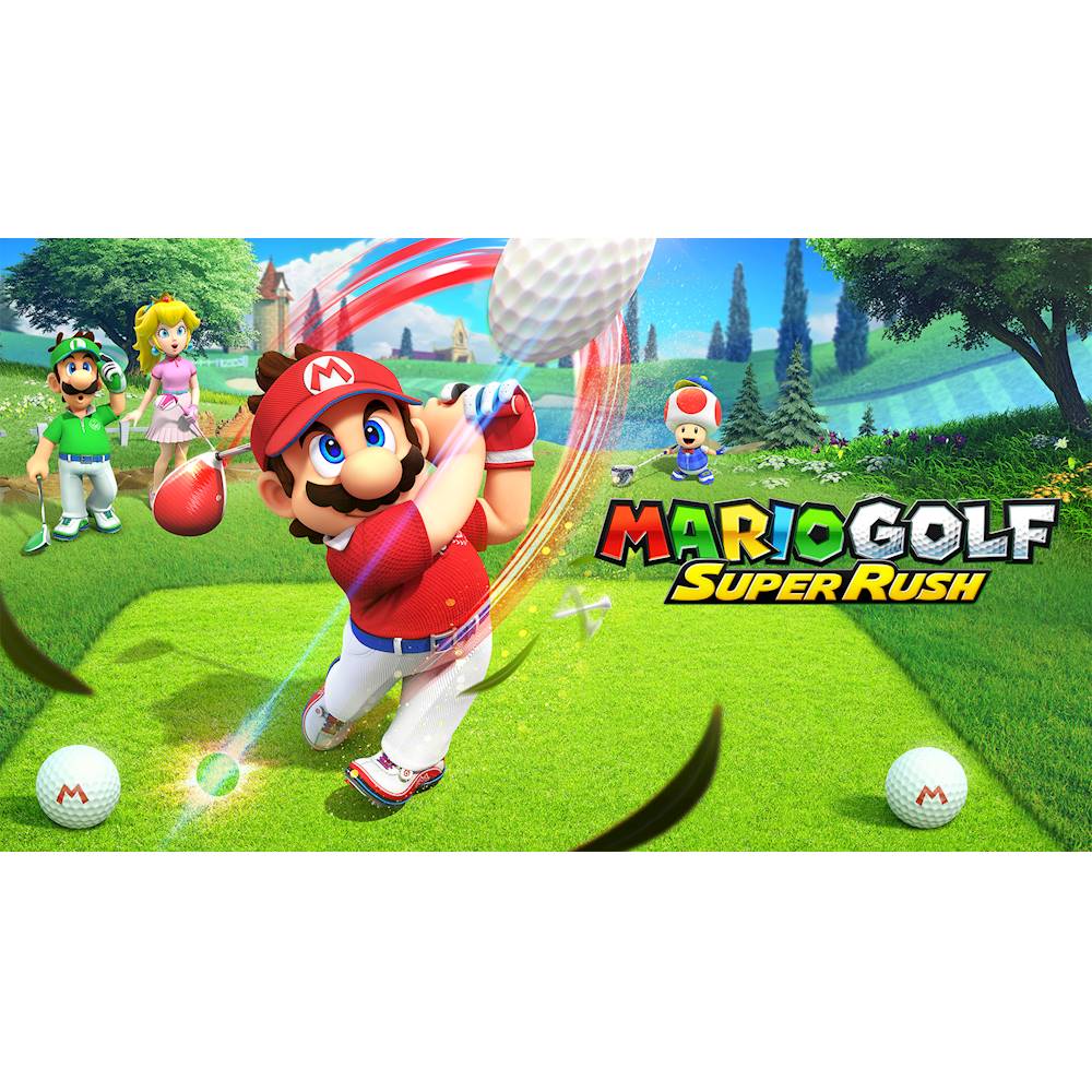 Entertainment Menda City Train Mario Golf: Super Rush Nintendo Switch, Nintendo Switch Lite [Digital]  113096 - Best Buy
