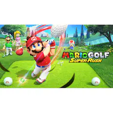 Front. Nintendo - Mario Golf: Super Rush.