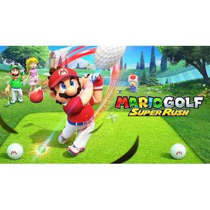 Front. Nintendo - Mario Golf: Super Rush. - E (Everyone)