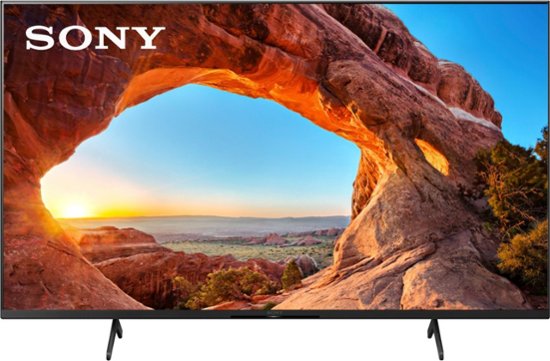 Front Zoom. Sony - 50" Class X85J Series LED 4K UHD Smart Google TV.