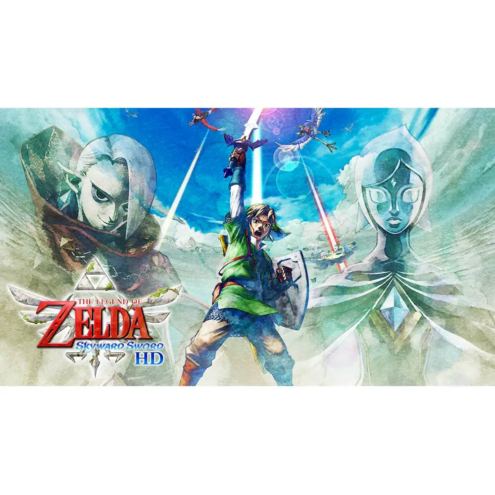 Front. Nintendo - The Legend of Zelda: Skyward Sword HD. - E10+ (Everyone 10+)
