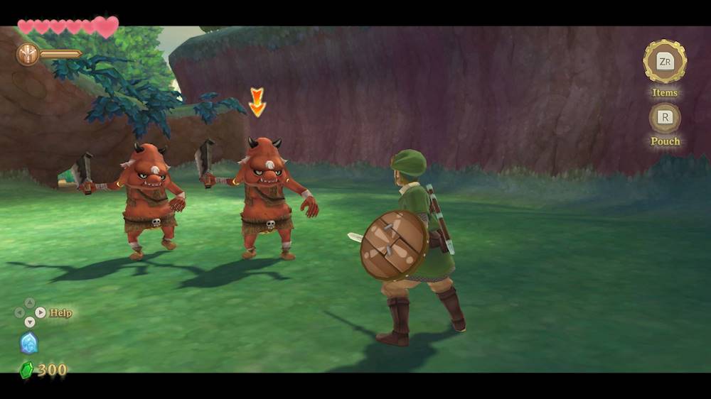 Zelda: Skyward Sword HD Gameplay on Nintendo Switch LITE 