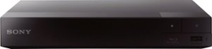 Sony - Streaming Blu-ray Disc player with Built-In Wi-Fi and HDMI cable - Black - Front_Zoom