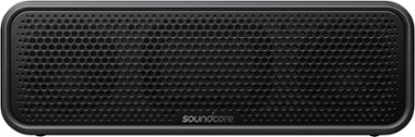 Soundcore - by Anker Select 2 Portable Waterproof Bluetooth Speaker - Black - Front_Zoom