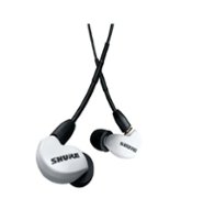 Shure - AONIC 215 Sound Isolating Earphones - White - Front_Zoom