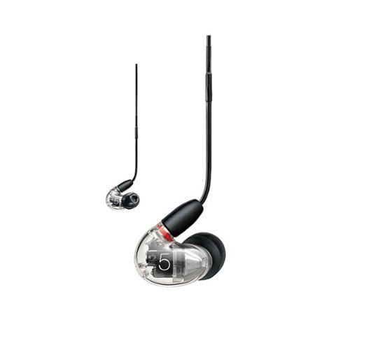 Shure AONIC 5 Sound Isolating Earphones Clear SHU SE53BACLPLUNI - Best Buy