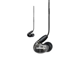 Shure - AONIC 4 Sound Isolating Earphones - Black - Front_Zoom