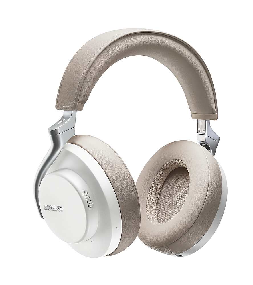 Shure - AONIC 50 Wireless Noise Canceling Headphones - White