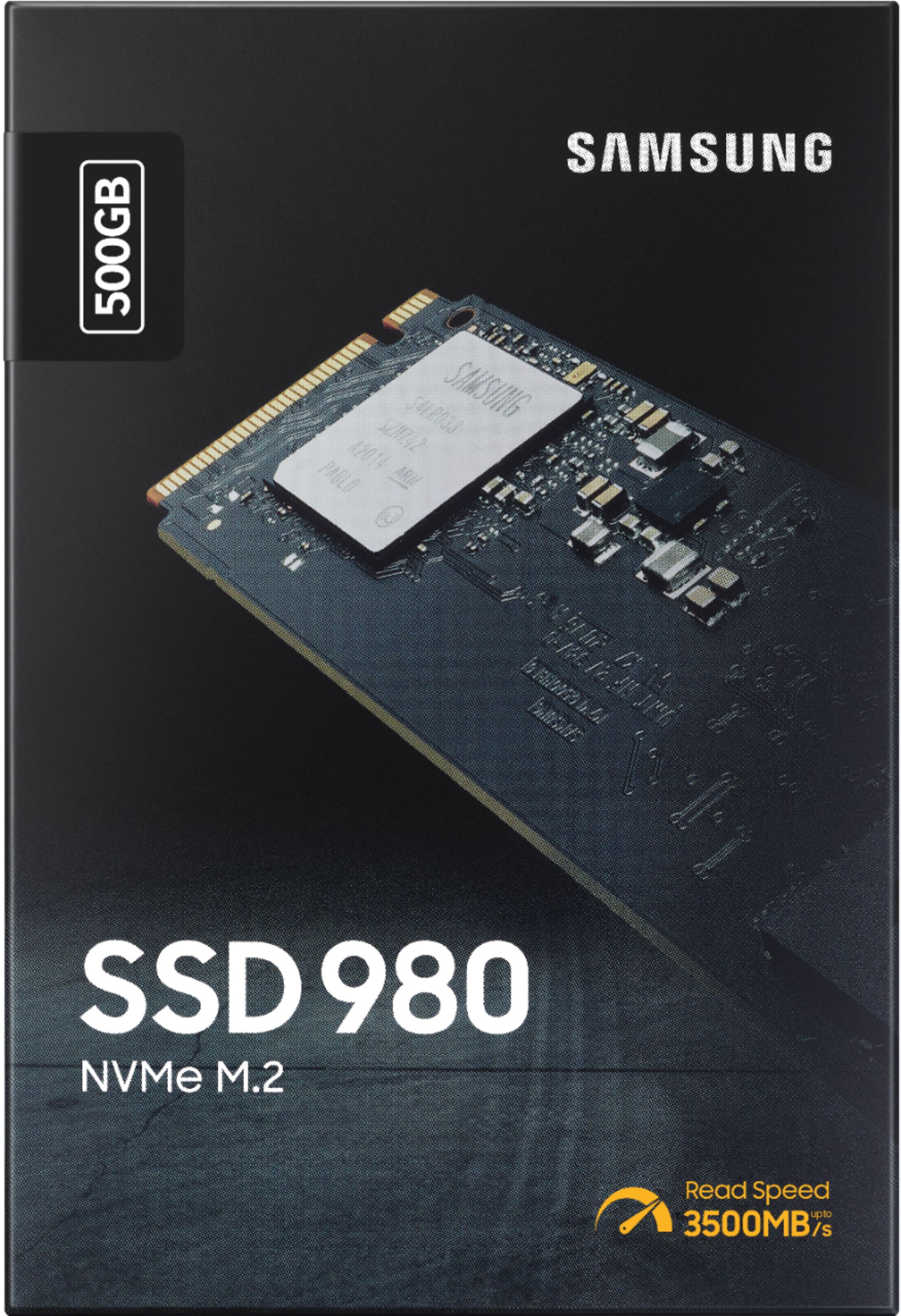 Lang miljøforkæmper ingeniørarbejde Samsung 980 500GB Internal Gaming SSD PCIe Gen 3 x4 NVMe MZ-V8V500B/AM -  Best Buy