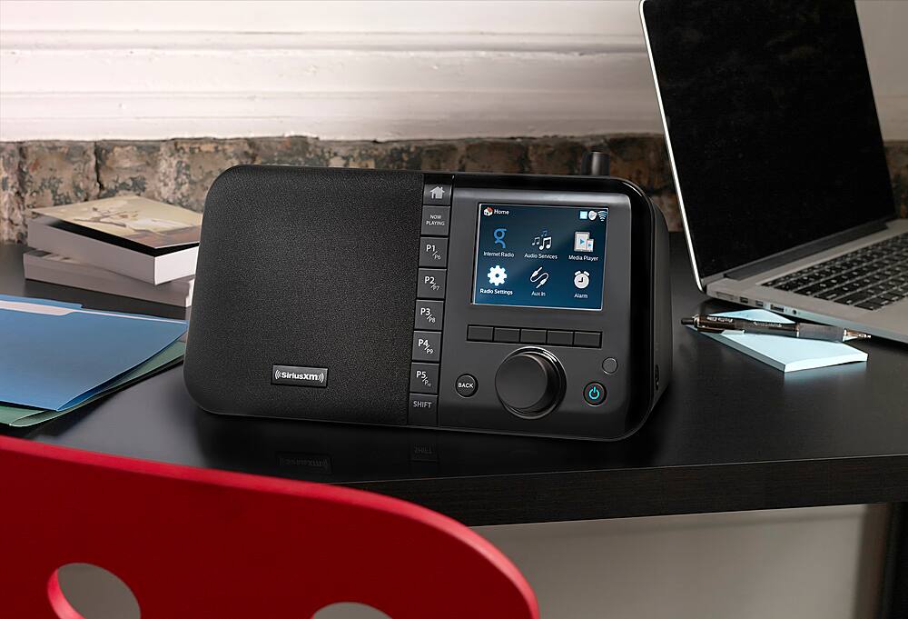 Alt View 15. SiriusXM - Wi-Fi Sound Station - Black.