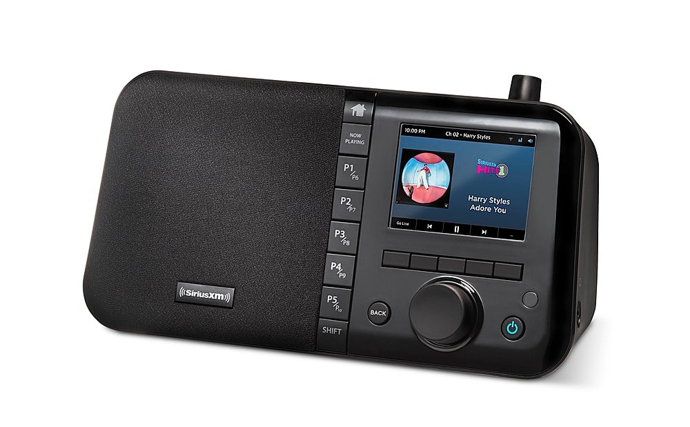 Alt View 16. SiriusXM - Wi-Fi Sound Station - Black.