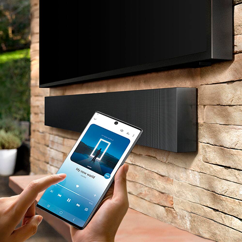 Alt View 26. Samsung - HW-Q900A 7.1.2ch Soundbar with Dolby Atmos - Black.