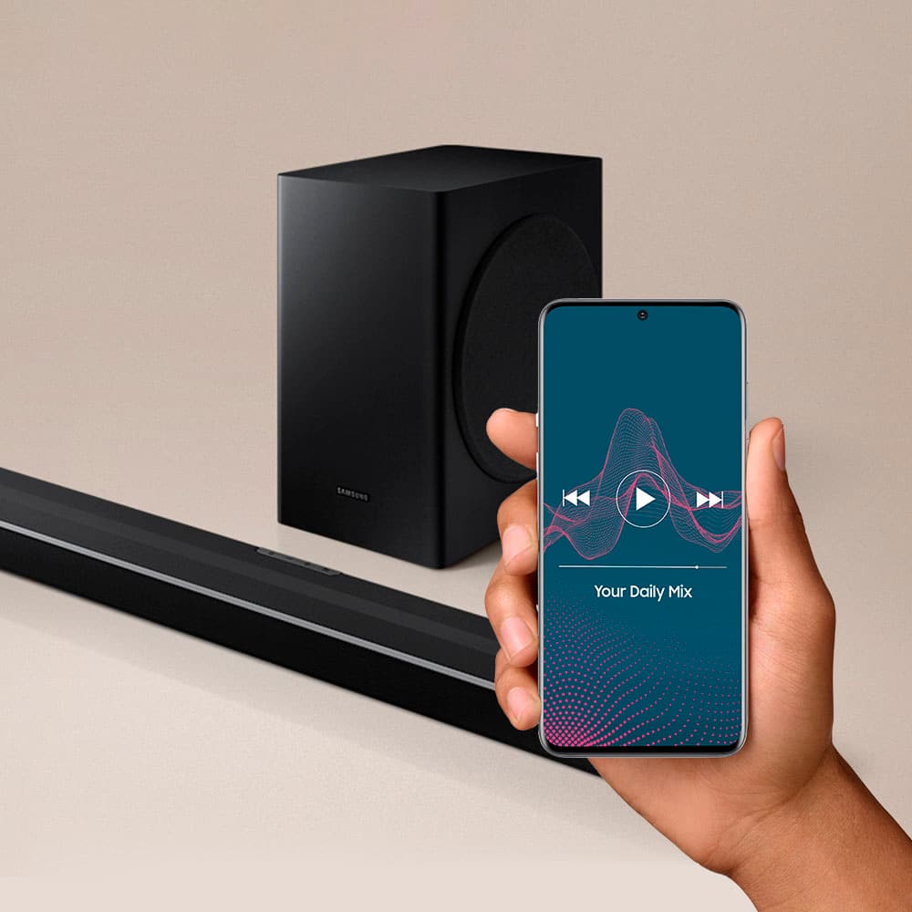 Alt View 27. Samsung - HW-Q900A 7.1.2ch Soundbar with Dolby Atmos - Black.