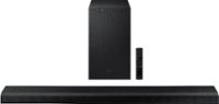 Front Zoom. Samsung - 3.1.2-Channel Soundbar with Wireless Subwoofer, Dolby Atmos/DTS:X and Voice Assistant - Black.