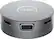 Angle. Dell - DA310- USB-C Mobile Adapter, 7-in-1 , Type C Laptop Compatible - Dock and Adapter - Gray.