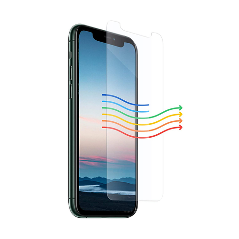 Angle View: Ocushield - Anti Blue Light Tempered Glass Screen Protector for Apple iPhone 11 and iPhone XR