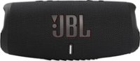 Front Zoom. JBL - CHARGE5 Portable Waterproof Speaker with Powerbank - Black.