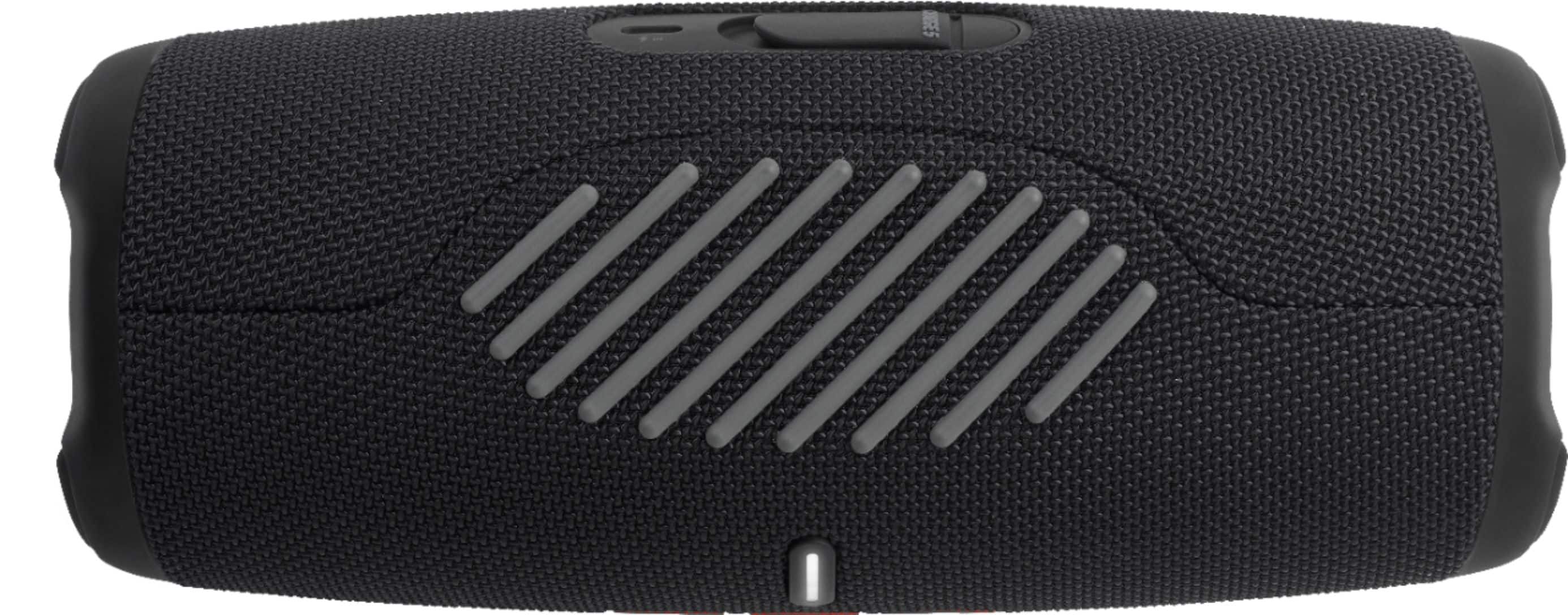 Alt View 12. JBL - CHARGE5 Portable Waterproof Speaker with Powerbank - Black.