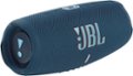 Angle Zoom. JBL - CHARGE5 Portable Waterproof Speaker with Powerbank - Blue.